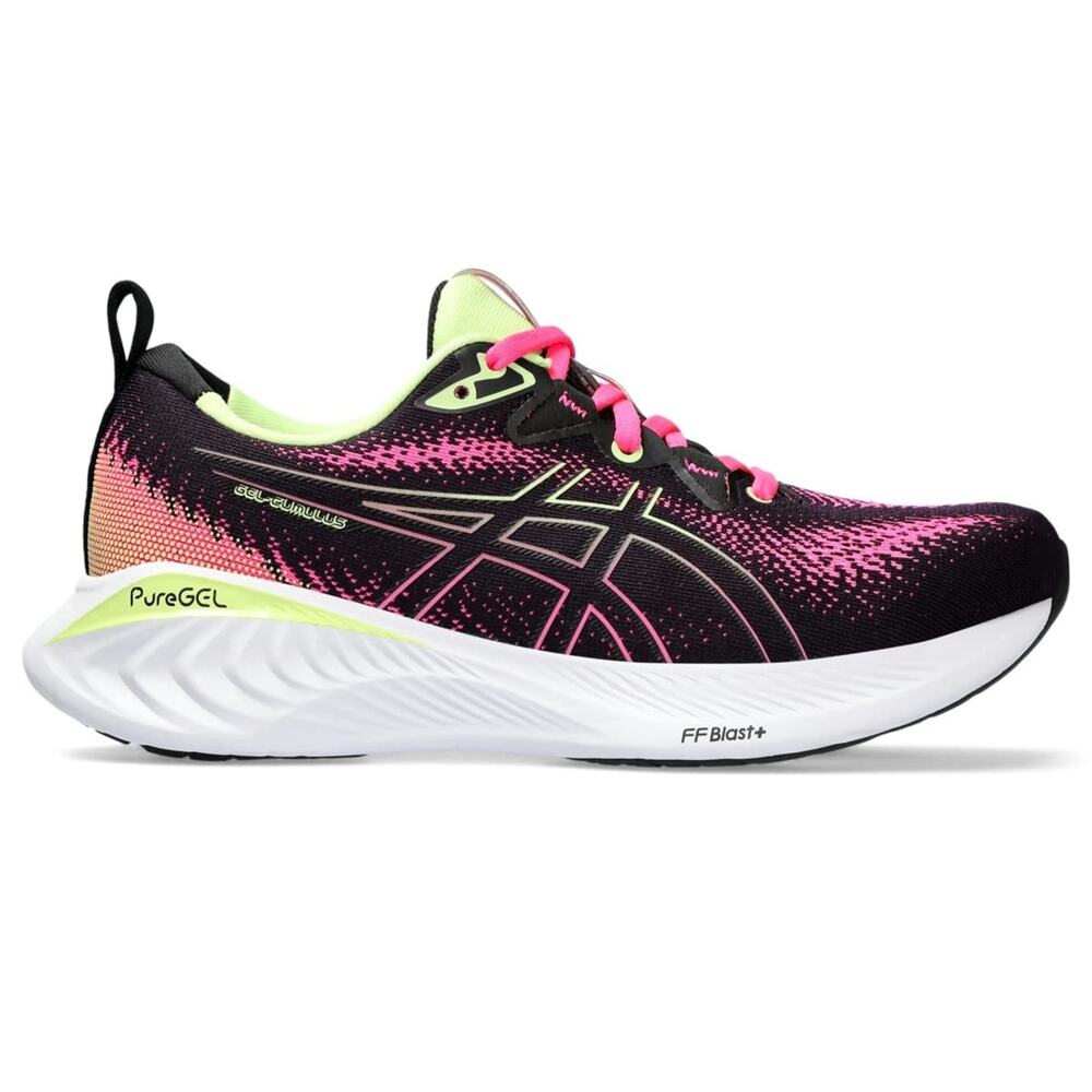 ASICS Women's Gel-Cumulus 25 Shoes, Black/Hot Pink Size 8 M - Picture 6 of 7